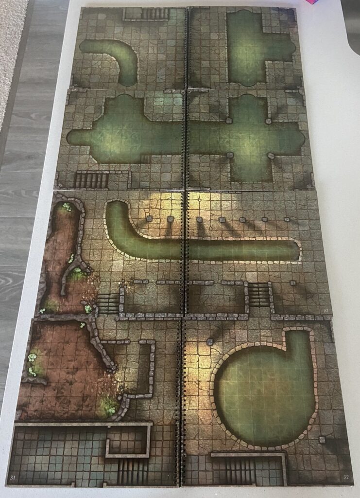 The Dungeon Books of Battle Mats - Product Showcase 