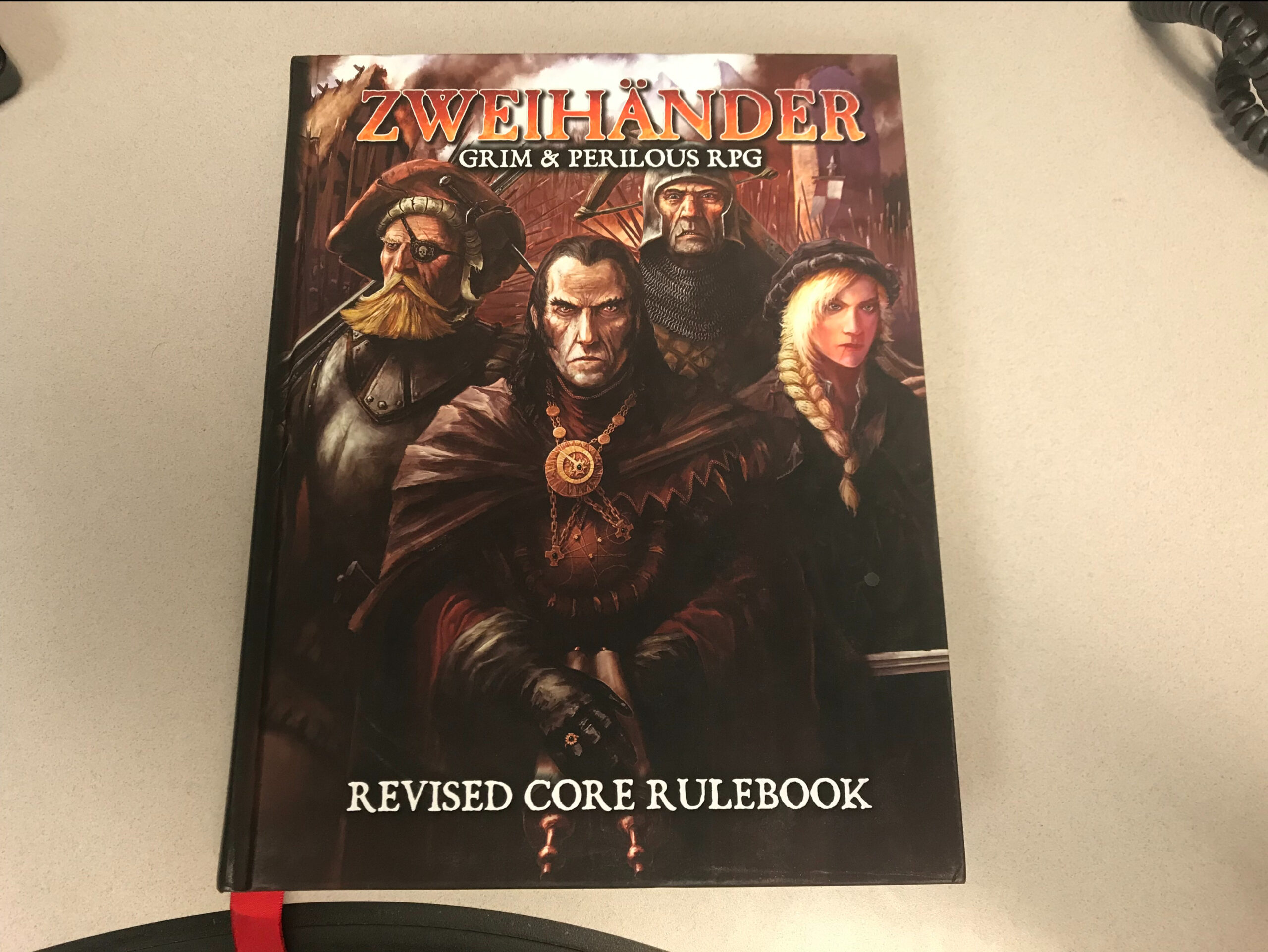 RPG Review: Zweihander Core Rulebook (Hardback) – Dice Monkey